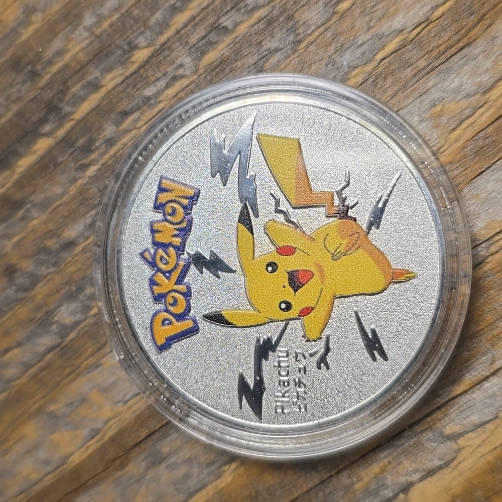 Pokemon Pikachu Siver Coin #2